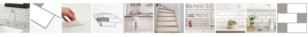 Brewster Home Fashions Subway Peel And Stick Backsplash Tiles